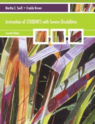 Book cover for Instruction of Students with Severe Disabilities (Subscription)