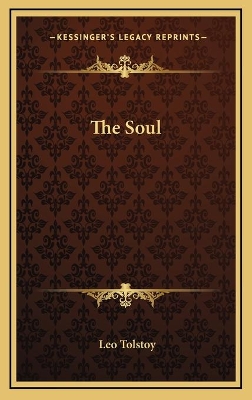 Book cover for The Soul