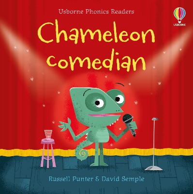 Book cover for Chameleon Comedian