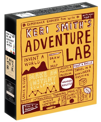 Book cover for Keri Smith's Adventure Lab