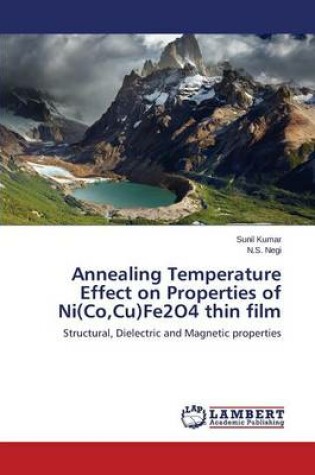 Cover of Annealing Temperature Effect on Properties of Ni(Co, Cu)Fe2O4 thin film