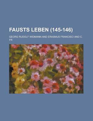 Book cover for Fausts Leben (145-146)