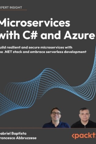 Cover of Microservices with C# and Azure