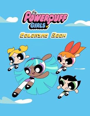 Book cover for Powerpuff Girls Coloring Book