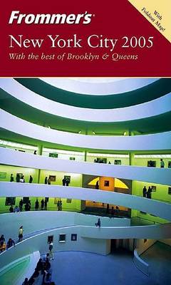 Book cover for Frommer'sNew York City 2005