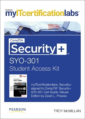 Book cover for CompTIA Security+ (SYO-301) MyITCertificationlab -- Access Card