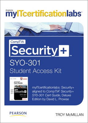 Book cover for CompTIA Security+ (SYO-301) MyITCertificationlab -- Access Card