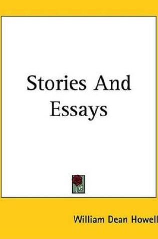 Cover of Stories and Essays