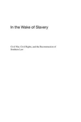 Cover of In the Wake of Slavery