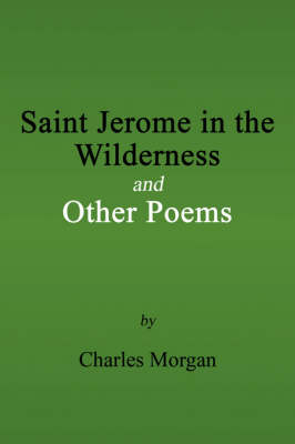 Book cover for Saint Jerome in the Wilderness and Other Poems