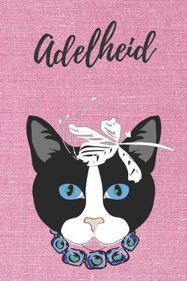 Book cover for Adelheid Notizbuch DIN A5 Katze / Malbuch / Tagebuch / Journal / Geschenk