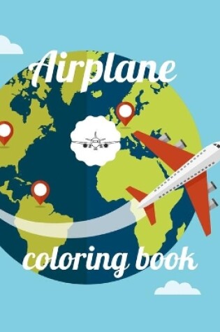 Cover of Airplane coloring book