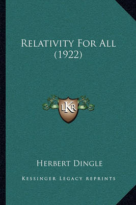 Book cover for Relativity For All (1922)