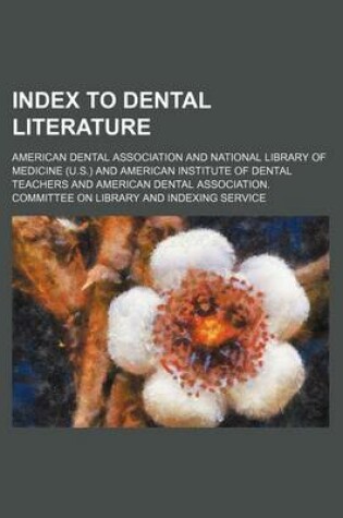 Cover of Index to Dental Literature
