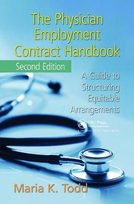 Book cover for The Physician Employment Contract Handbook