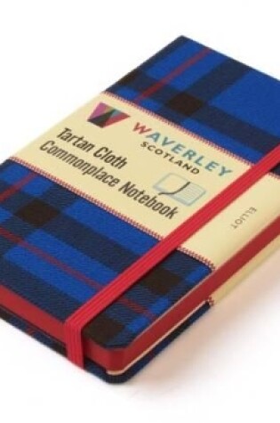 Cover of Elliot Waverley Tartan Cloth Commonplace  Large 21 x 13cm Notebook