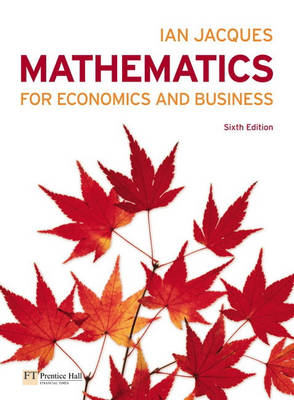 Book cover for Mathematics for Economics plus MathXL pack