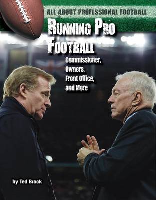 Book cover for Running Pro Football