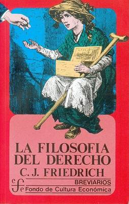 Book cover for La Filosofia del Derecho