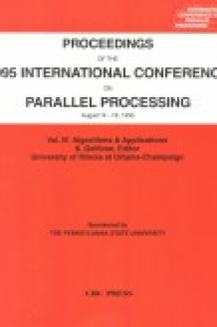 Cover of Proceedings of the 1995 International Conference on Parallel Processing