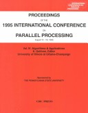 Cover of Proceedings of the 1995 International Conference on Parallel Processing