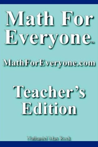 Cover of Math for Everyone