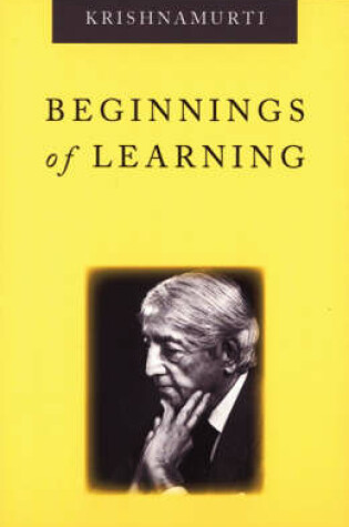 Cover of The Beginnings of Learning