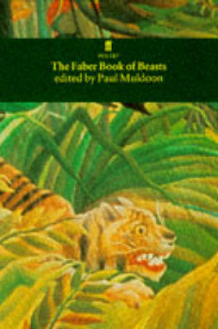 Cover of The Faber Book of Beasts