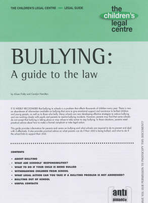 Book cover for Bullying