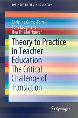 Cover of Theory to Practice in Teacher Education