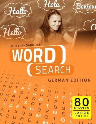 Book cover for Word Search GERMAN Edition