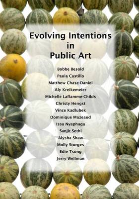 Cover of Evolving Intentions in Public Art