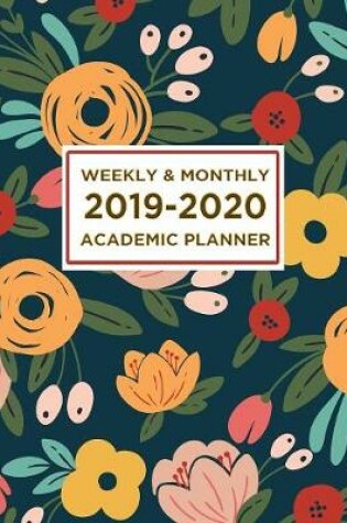 Cover of 2019-2020 Academic Planner Weekly and Monthly