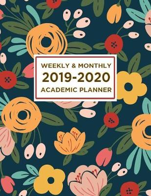 Book cover for 2019-2020 Academic Planner Weekly and Monthly