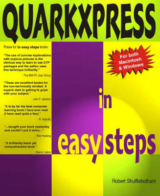 Cover of QuarkXPress in Easy Steps