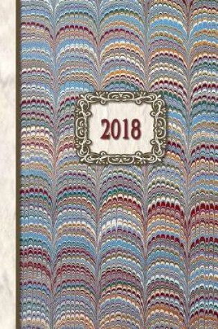 Cover of 2018 Diary Multi Combed Design