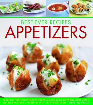Book cover for Best-Ever Appetizers, Finger Foods & Buffets