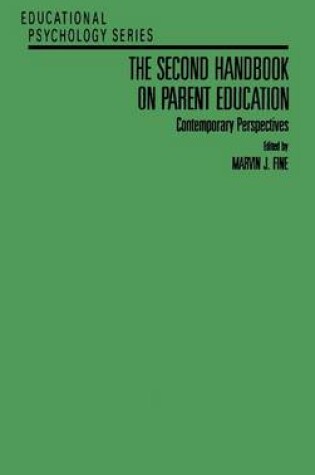 Cover of The Second Handbook on Parent Education