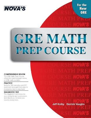 Book cover for GRE Math Prep Course