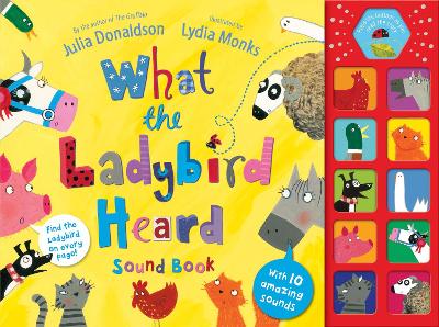 Book cover for What the Ladybird Heard Sound Book