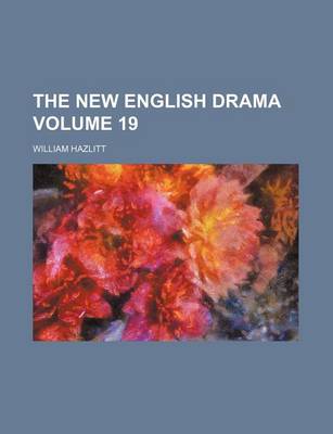 Book cover for The New English Drama Volume 19