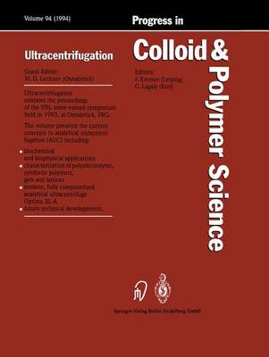 Book cover for Ultracentrifugation