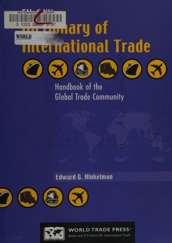 Book cover for Dictionary of International Trade