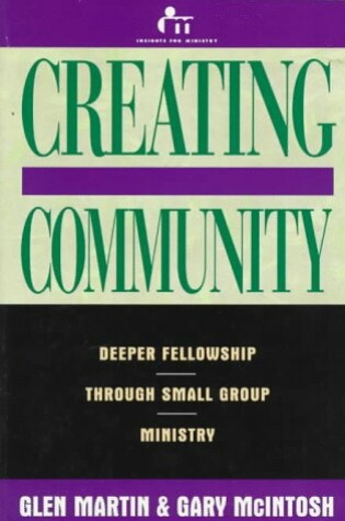 Cover of Creating Community