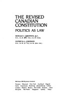 Book cover for Revised Canadian Constitution
