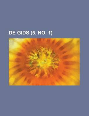 Book cover for de Gids (5, No. 1 )