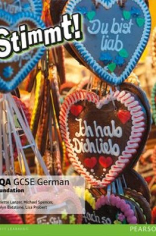 Cover of Stimmt! AQA GCSE German Foundation Student Book