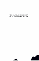 Cover of The Natural Philosophy of Albrecht Von Haller