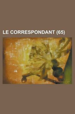 Cover of Le Correspondant (65)