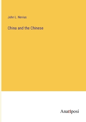 Book cover for China and the Chinese